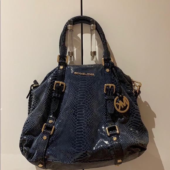 michael kors python purse